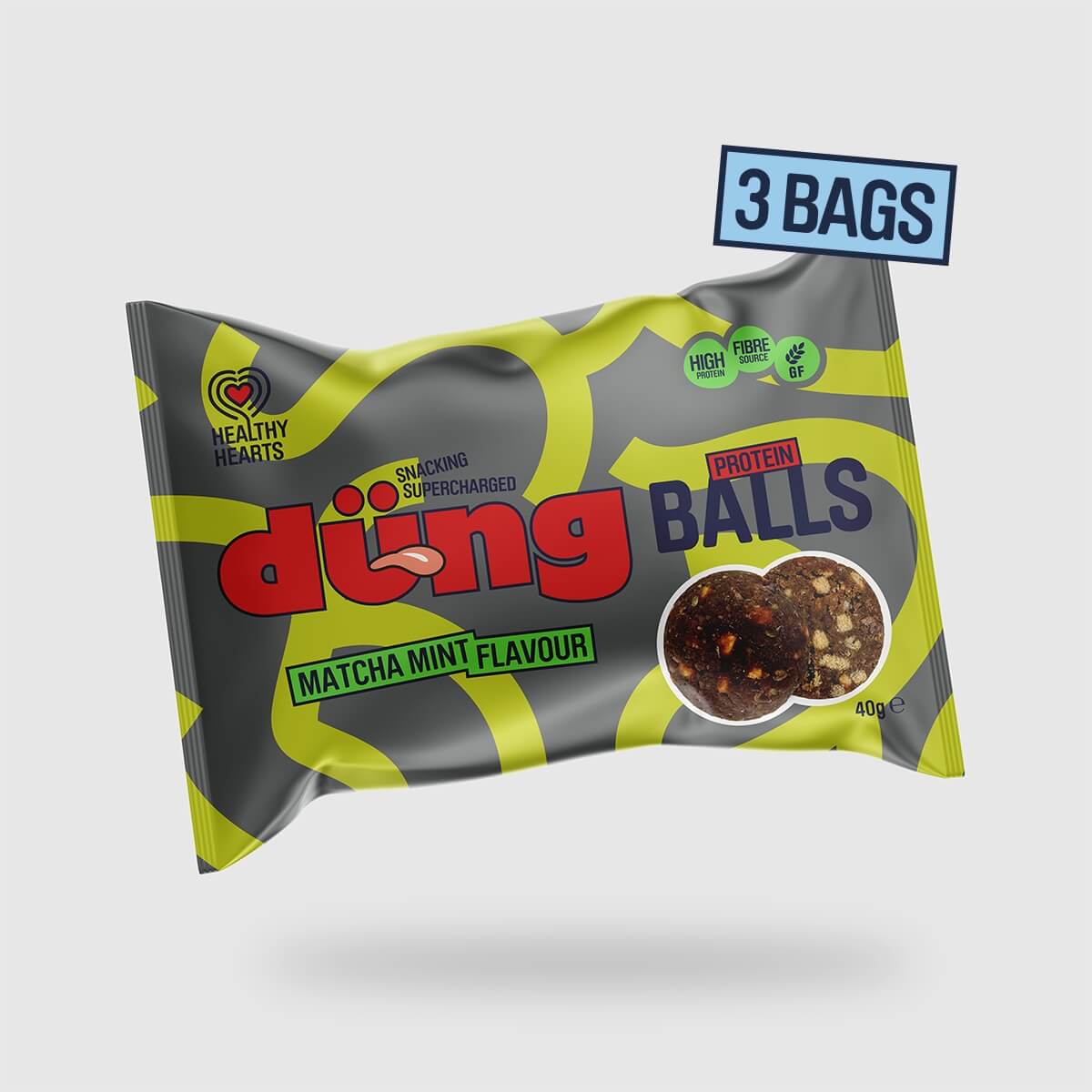 Matcha Mint Protein Balls (3 bags)